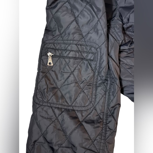 Tommy Hilfiger Women's Black  Quilted Jacket, Sz L - Picture 6 of 11